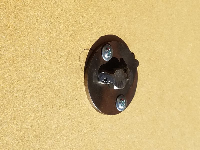 Pivot Bolt Fastening Detail