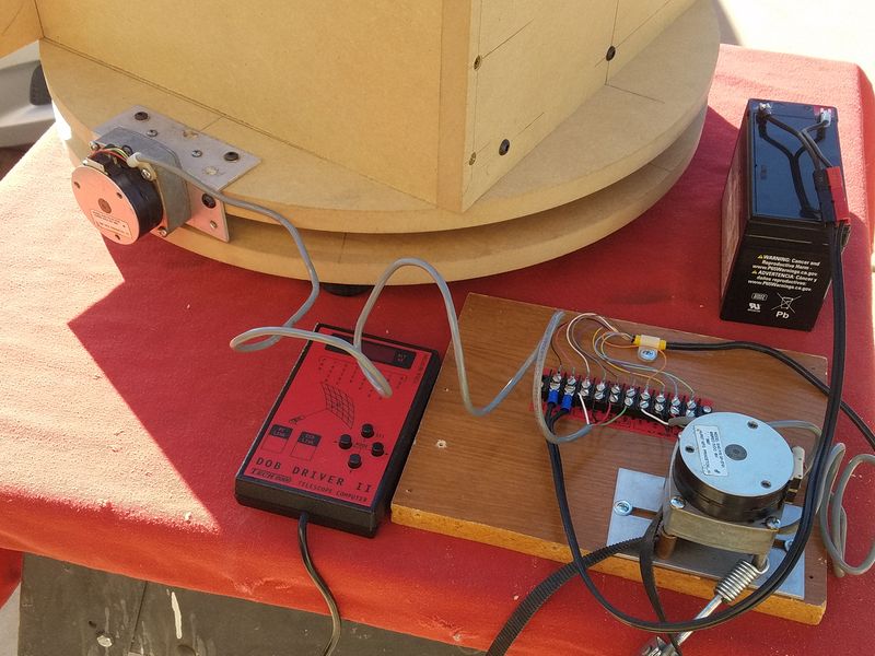 Test Setup for the Azimuth Drive