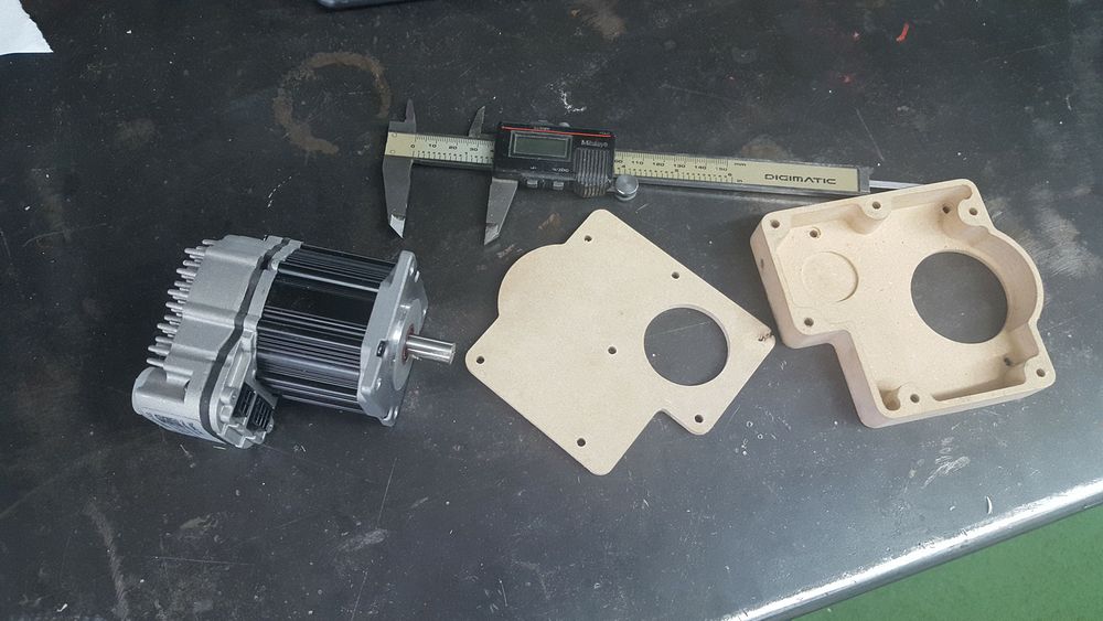 New X Axis drive housing