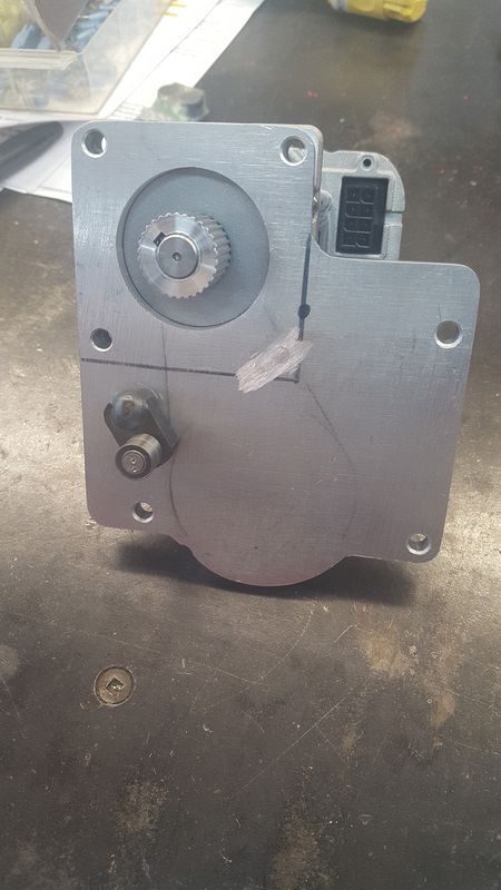 X axis belt tensioner