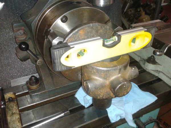 Seocnd mounting of the main casting