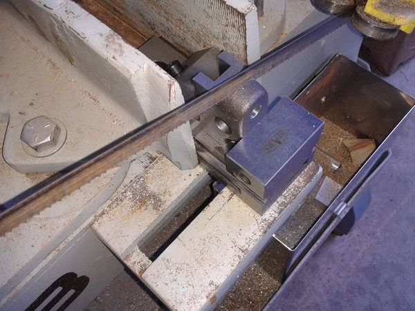 Cutting the slot
