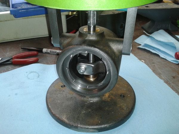 First assembly of final parts