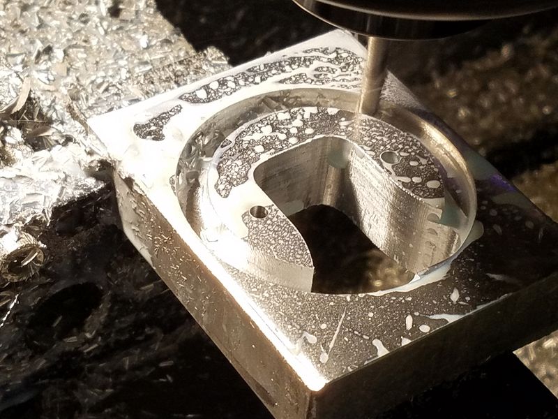 Machining Motor Spacer