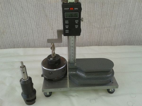 Measuring the tooling
