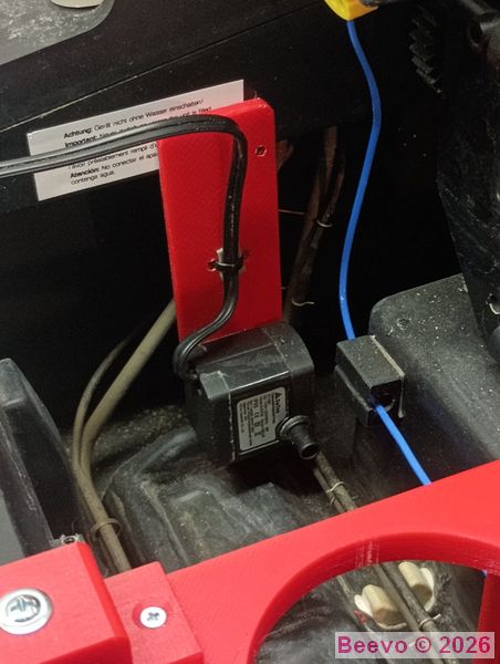 Jobo Pump Bracket Installed