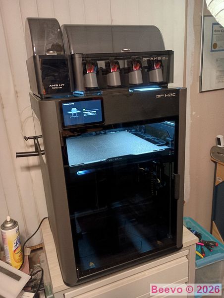 H2C on cabinet