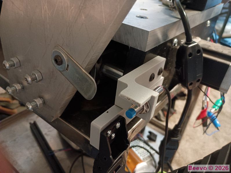 Y Axis Proximity Sensor Mounting and Trigger