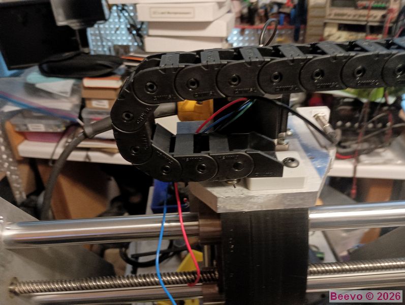 X Axis Gantry Drag Chain Movable