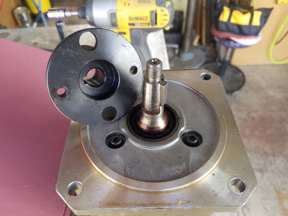 Motor with Flange Removed