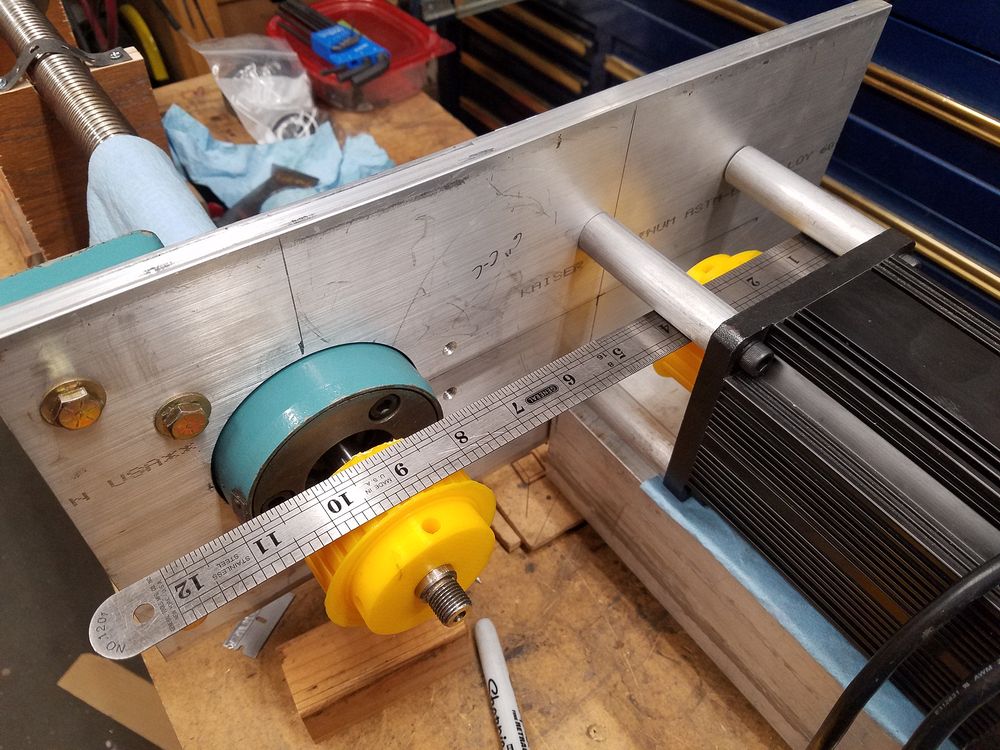 Test fit X axis