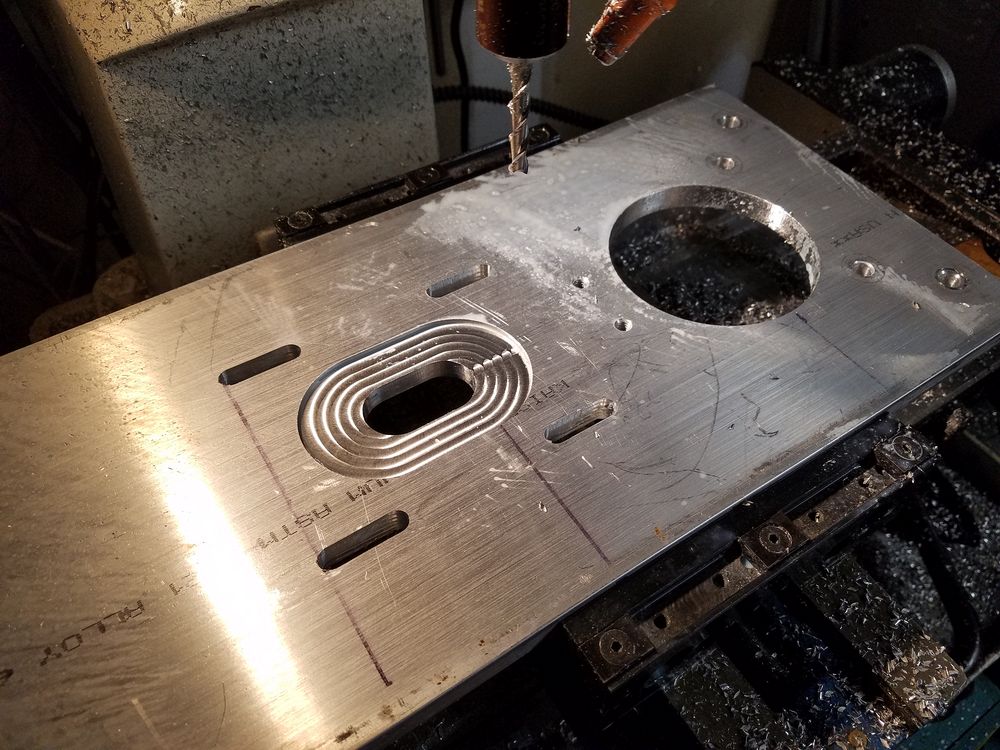 X Drive Motor Plate