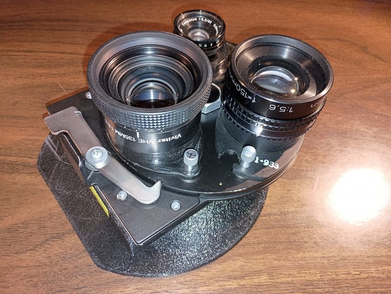 Completed Turret Adapter with Lenses