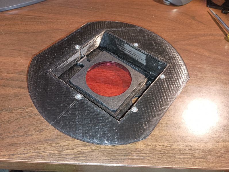 Filter and Tray in Housing