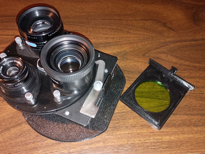 Completed Lens Turret Adapter