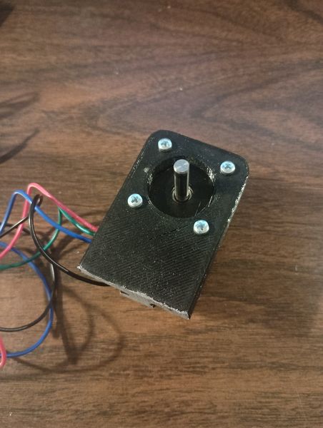 NEMA 11 Stepper on Bracket